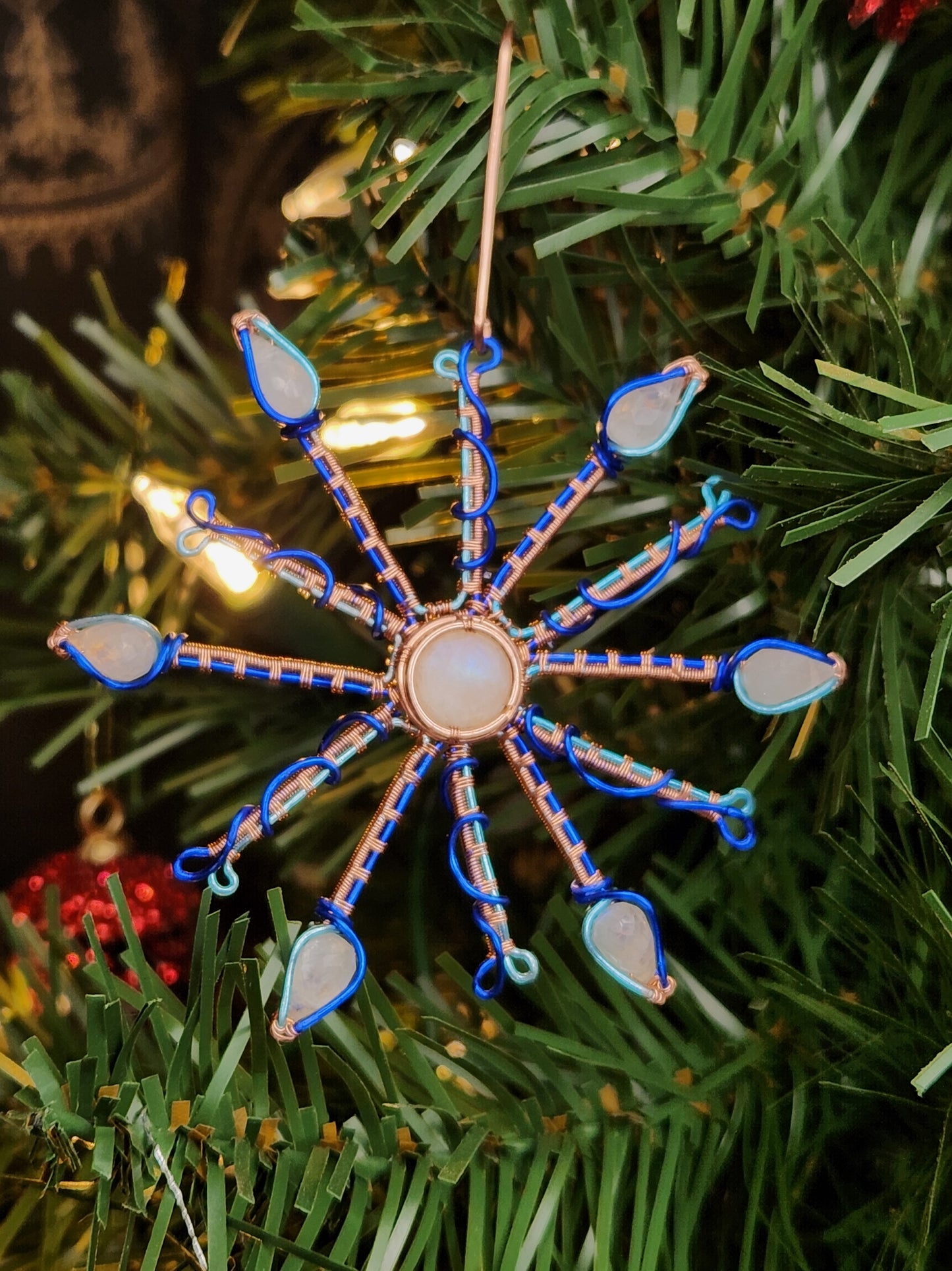Moon Ice ornament