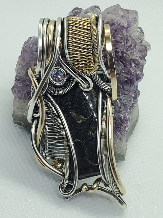 Fossil pendant