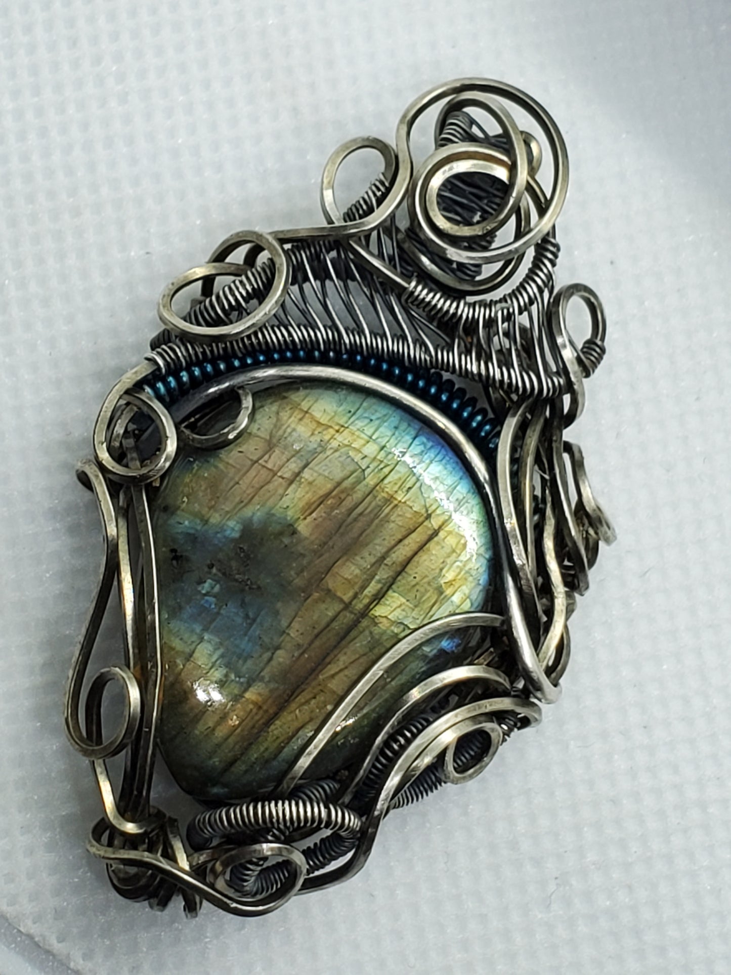 Labradorite blue/gold