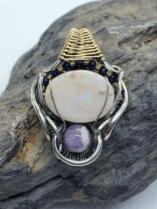 Australian opal rub