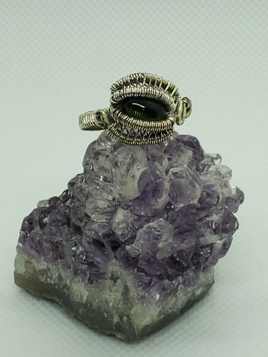 Size 6 green tourmaline