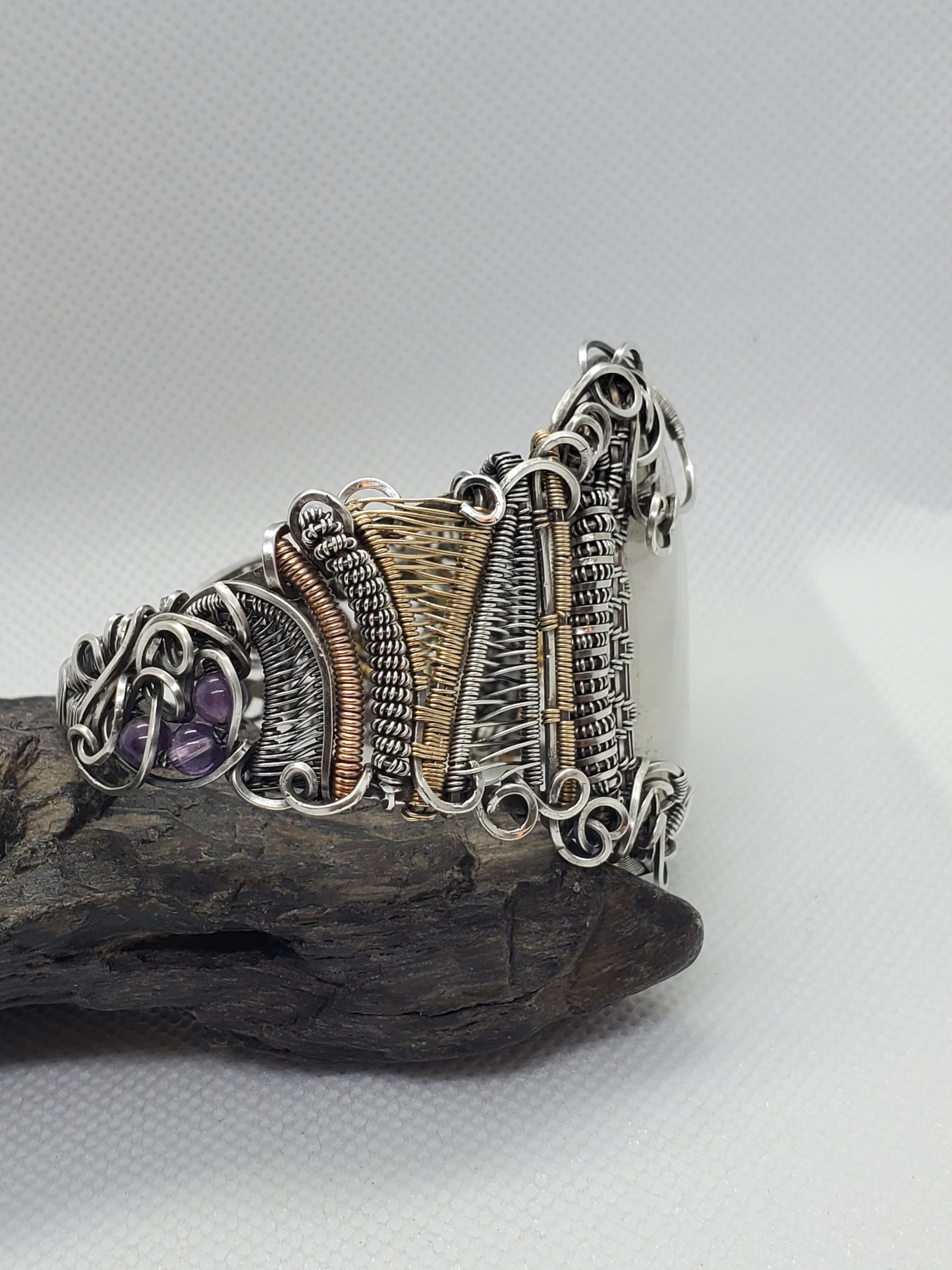 Moonstone cuff