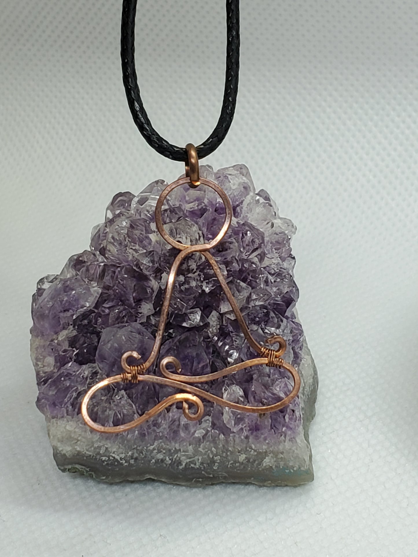 Meditation goddess copper