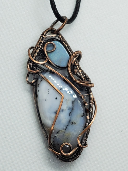 Dendrite opal & opal doublet