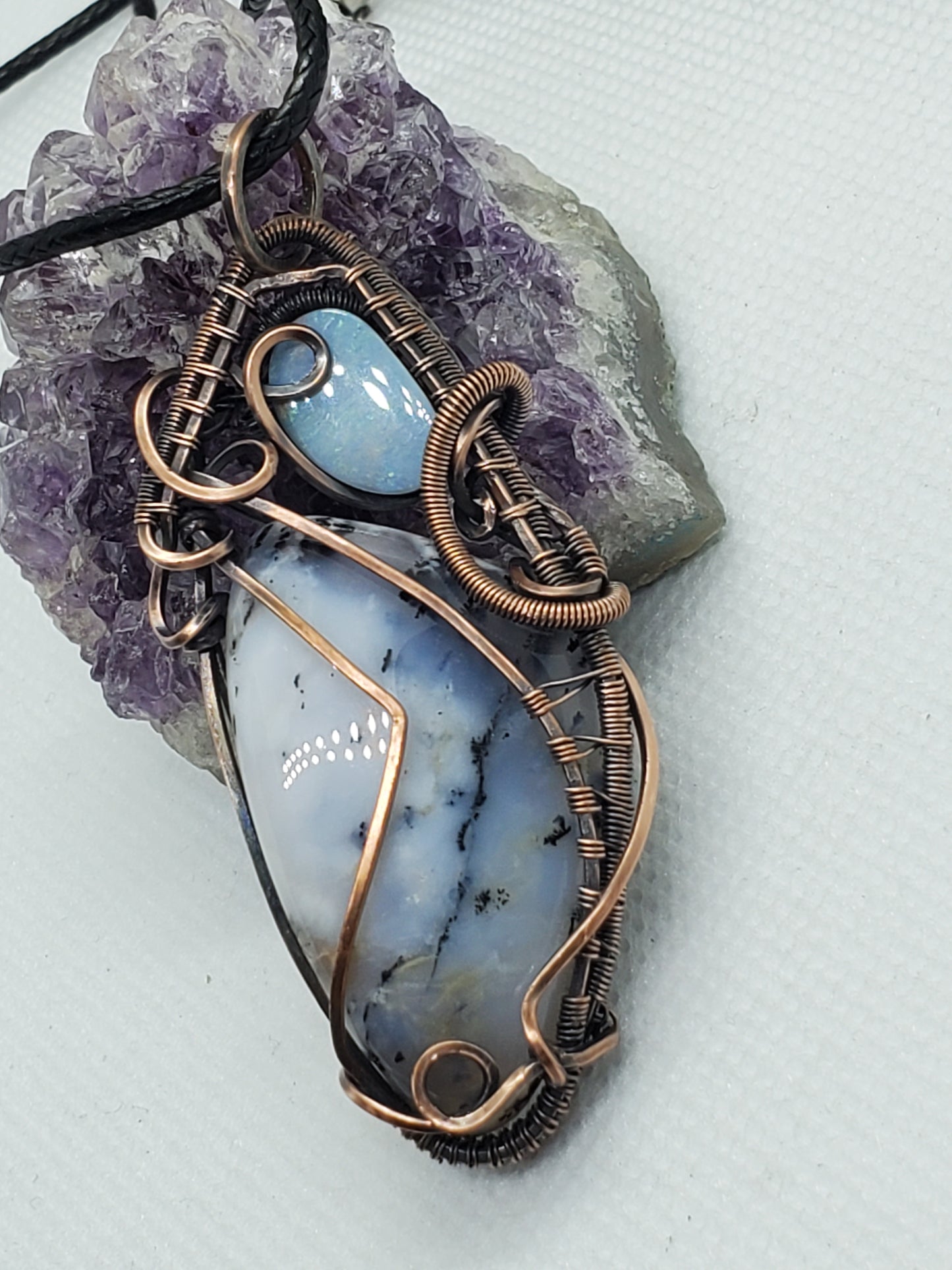 Dendrite opal & opal doublet