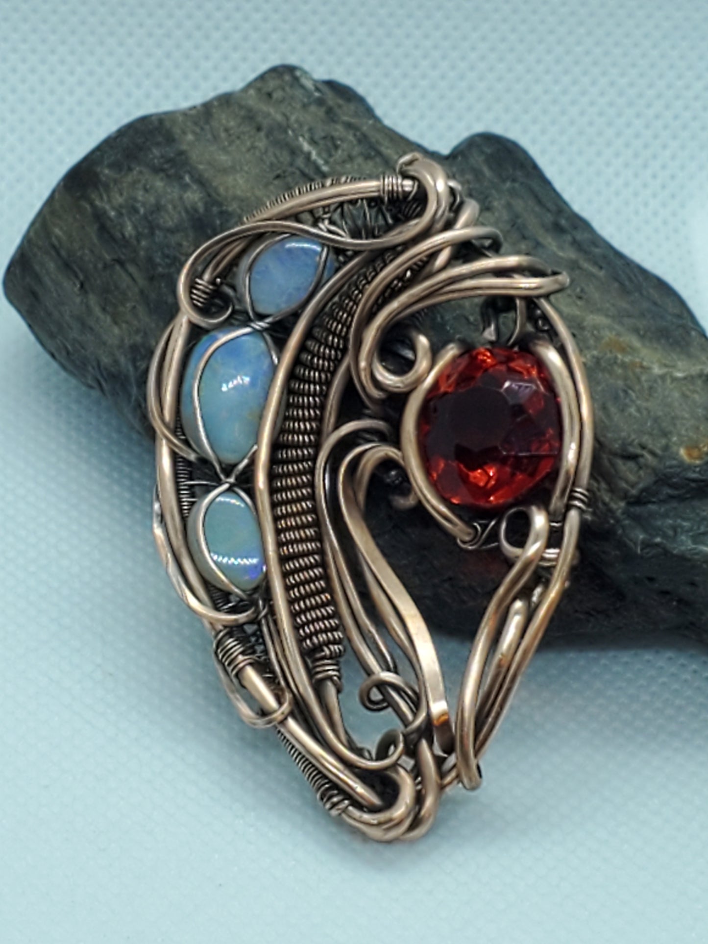 LC ruby & opal