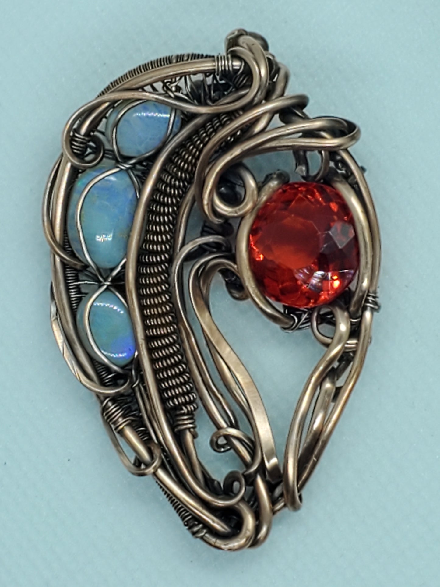 LC ruby & opal