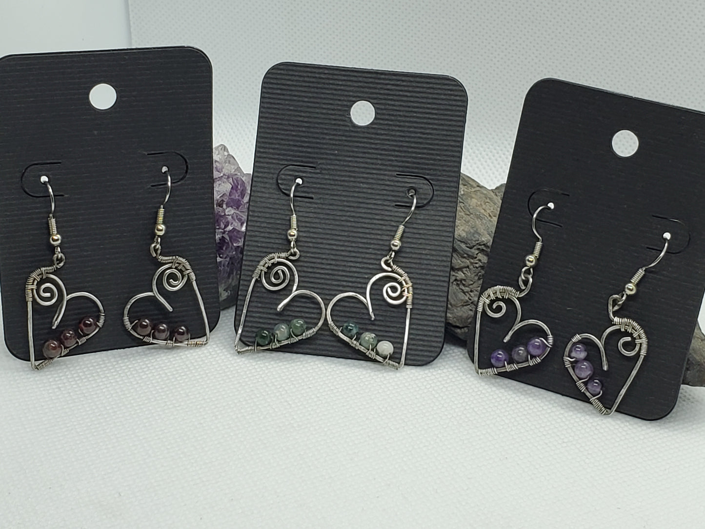 Heart earrings