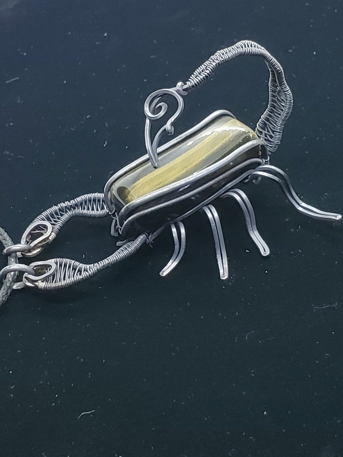 Tigers Eye Scorpion