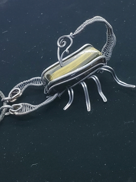 Tigers Eye Scorpion