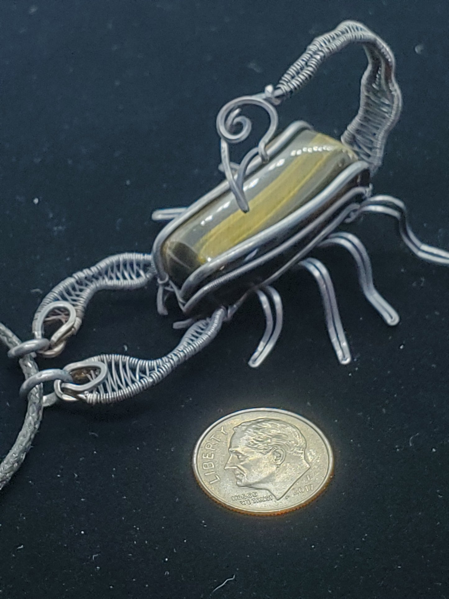 Tigers Eye Scorpion