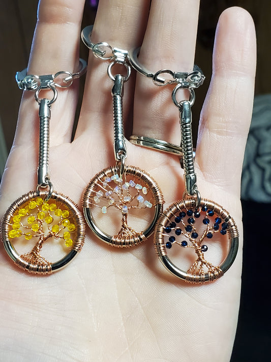Tree of life keychain